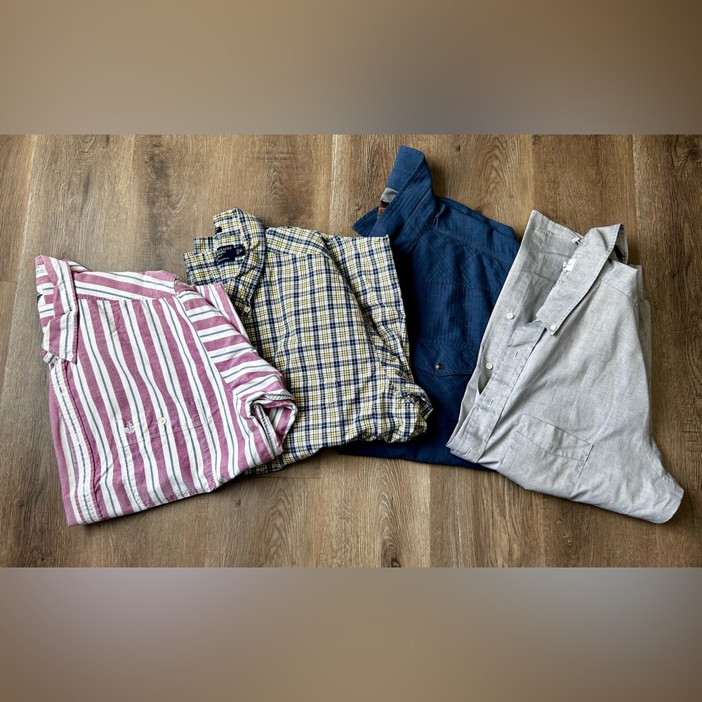 Lot of 4 Button downs.